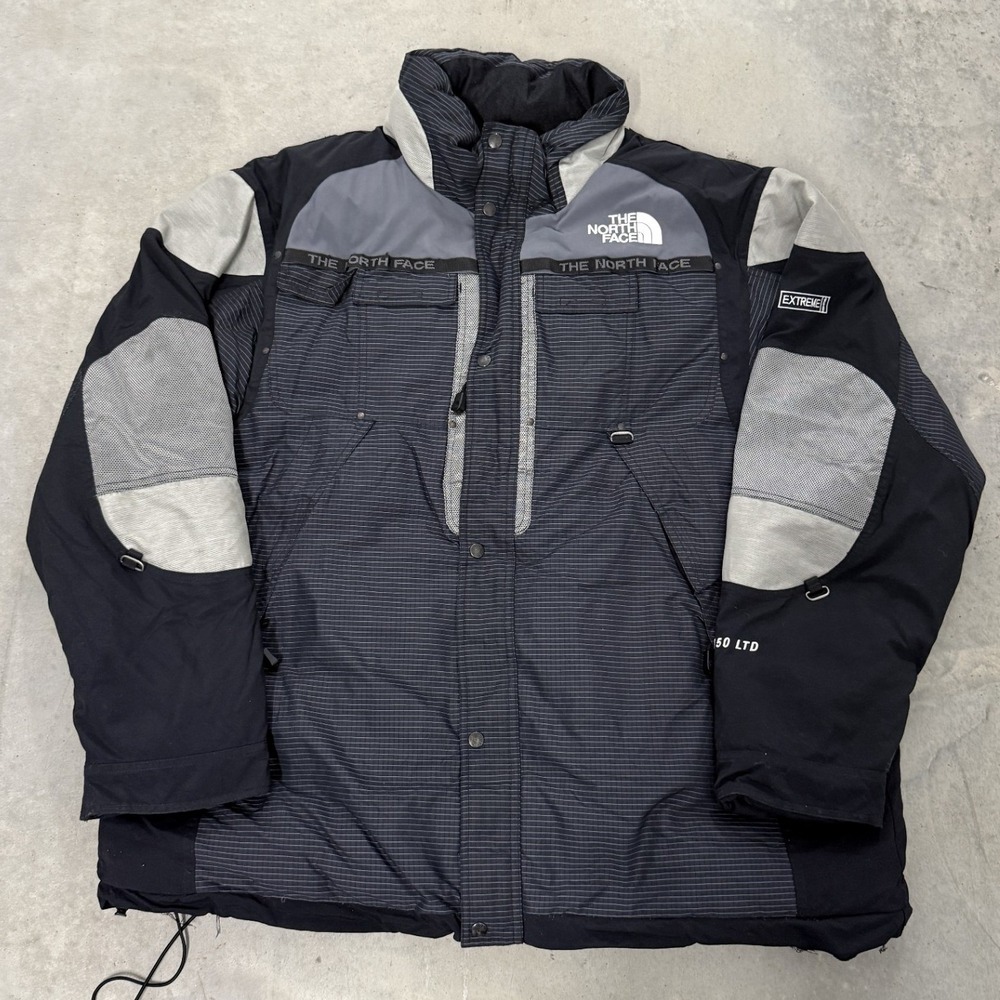 The North Face Extreme 550 LTD Jacket Mens XXL Black Grey Excellent Insulated